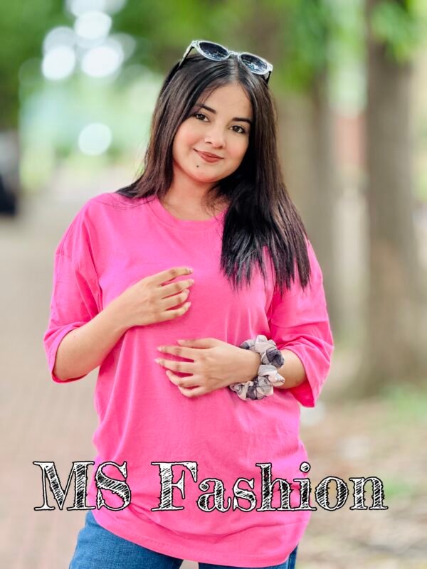 Ladies Drop Shoulder T-shirt Combo (2pcs) - Image 3