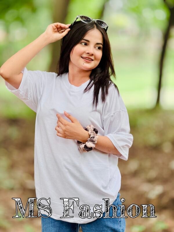 Ladies Drop Shoulder T-shirt Combo (2pcs) - Image 2